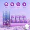 BodyRefresh Lavender Shower Steamers Aromatherapy - Birthday Gifts for Women, 8 Pack Shower Bombs with Essential Oils, Stress Relief, White Elephant Christmas Gifts, Stocking Stuffers for Adults, Teen view 2