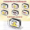 12 Pcs Softball Clear Cosmetic Bags For Women 7.1 x 4.7 x 2.4'', Baseball Lover Makeup Bags, Softball Cosmetic Bag, Birthday Christmas Graduation Gifts For Baseball Players, Travel Toiletry Pouch view 2