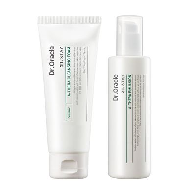DR. ORACLE [Special Set] 21 Stay A-Thera Cleansing Foam with Gift - Acne Prone, Oily & Sensitive Skin, Korean Skin Care