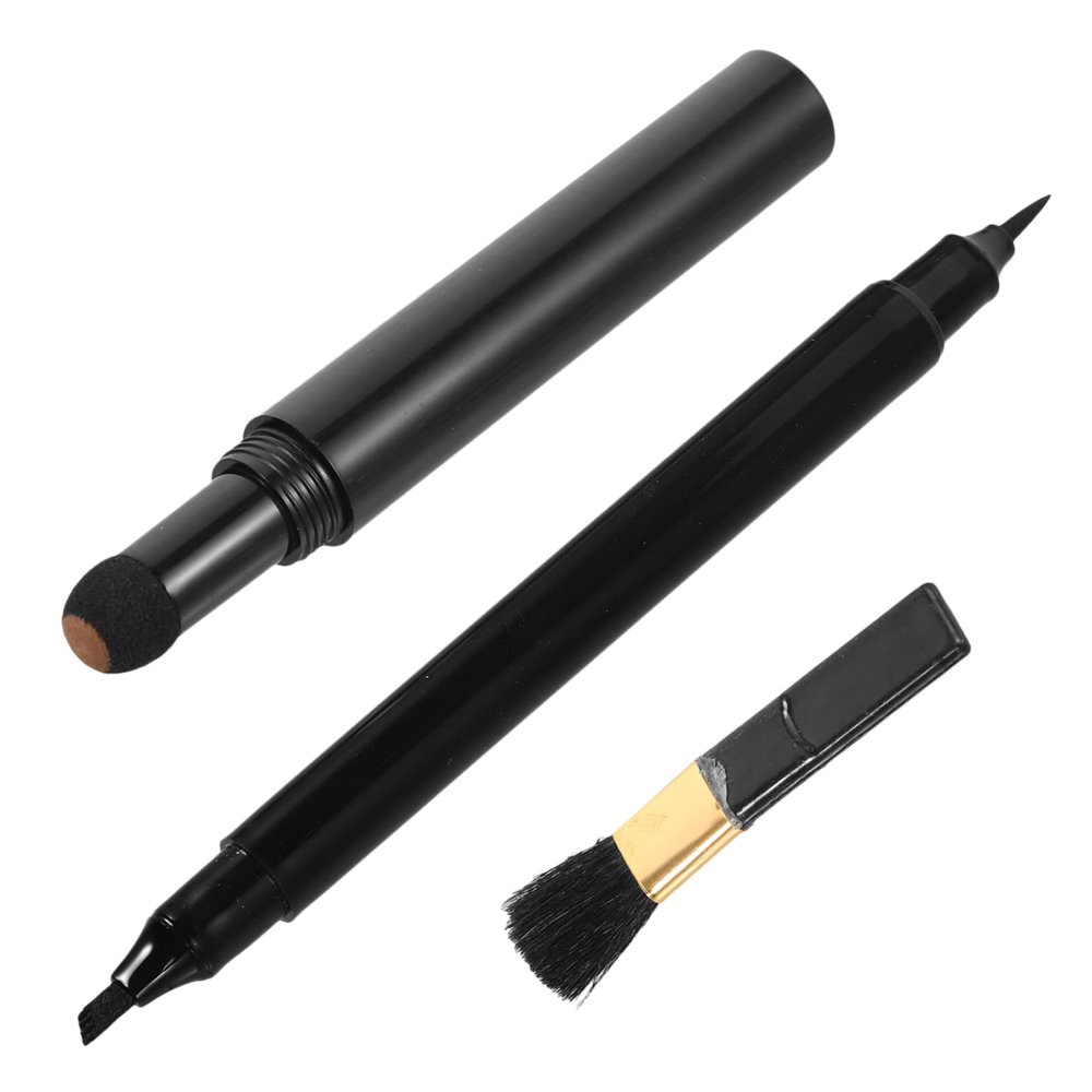 DEARMAMY Beard Filling Pen Beard Pen Brush Mens Makeup Hairline Filler for Men Grooming Tool