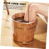 Beaupretty 160Pcs Foot Bath Liners Thick Portable Foot Soaking Bags for Spa and Salon Use Easy to Use and Dispose Sturdy Foot Tub Liners for Home Relaxation view 3
