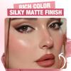 BEUKING Matte Lip Gloss Set, Non-sticky Liquid Lipstick 4Pcs Set, Waterproof Galze Lipstick, Matte Smooth Pearlescent Lip Gloss for Halloween Party Makeup (Set C, #07+#10+#11+#12) view 3