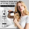 QIUFSSE Heat Protectant Spray for Hair,Deep Nourishment and Moisturizing,Repair and Gloss Boost Heat Protection Spray for Hair,protector termico de calor para el cabello,7.6fl oz view 2