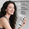 QIUFSSE Heat Protectant Spray for Hair,Deep Nourishment and Moisturizing,Repair and Gloss Boost Heat Protection Spray for Hair,protector termico de calor para el cabello,7.6fl oz view 4