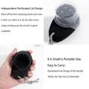 2 Pack 2 in 1 Silicone Facial Cleansing BrushExfoliating Pore Deep CleansingDual Sided Face Wash Brush with Soft Bamboo Charcoal MicrofiberBlack&Black  view 2