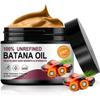 100% Unrefined Raw Batana Oil for Hair Growth Dr. Sebi Organic Pure from Honduras with Keratin, Coffee Extract & Other Ingredients to Enhance Efficacy for Thicker, Strengt view 1
