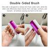 4PCS Nail Brush Two Sided Hand Fingernail Scrub Brushes Soft Stiff Bristles Scrubber Nails Toes Cleaning Brush for Men Women view 4