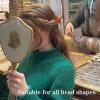 Back-Worn Leaf Metal Headband for Women Girls,2025 Gold Leaf Hair Wrap, Elegant Headband for Wedding and Party Festivals and Daily Wear(Metallic) view 4
