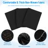 150 Pcs 82 x 35'' Disposable Massage Table Sheets Fitted with Elastic Disposable Massage Bed Covers for Spa Beauty Salon Tattoo Facial Lash Bed Breathable Waterproof Oilproof Non Woven Fabric(Black) view 4