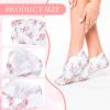 6Pcs Moisturizing Socks Overnight for Dry Cracked Feet, Cotton Sleep Socks Sleep Sock with Floral Print for Women Men, Soft Feet Moisturizer Sock for Softening, Care After Pedicure view 4
