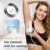 IPL Hair Removal for Women & Men Ice-Cooling, Painless, 86% Less Hair in 3 Weeks, Full Body & Face view 2