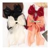 13Pcs Satin Cloth Bow Hair Scrunchies, 6.3Inch Hair Ties Bulk Elastic Scrunchies for Women and Girls, Hairstyle Accessories, Hair Accessories, Daily Dress Up (Purple) view 2