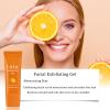Facial Exfoliating Gel, Orange Exfoliating Gel for Face, Deep Cleansing Exfoliating Scrub Face Skin (2 Pcs) view 2