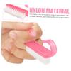FOMIYES 12pcs Portable Nail Brush Nail Dust Brush Hand Grip Cleaning Tool for Men Women and Boys and Girls view 3