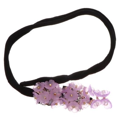 DEARMAMY 1Pc Chic Petal Hair Bun Maker DIY Hair Doughnuts Holder for Effortless Styling Elegant Accessory for Women for Daily Looks and Special Occasions