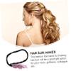 DEARMAMY 1Pc Chic Petal Hair Bun Maker DIY Hair Doughnuts Holder for Effortless Styling Elegant Accessory for Women for Daily Looks and Special Occasions view 4