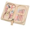 9In1 Nail Clippers Beauty Tool Rose Gold Stainless Steel Manicure Set Acne Needle Suitable for Home Travel Gift view 1