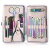 15Pcs Professional Manicure Pedicure Set for Nail Tips Cutter Stainless Steel Nail Clipper Hook Tools Kit for Nail Art view 1