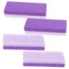 BIUDECO 4 Pcs Purple PU Foot Exfoliators Comfortable Pedicure Tools Foot Removers Scrapers for Removal for Smooth Skin view 1
