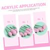 GALPADA 12Pcs Manicure Polishing Heads Professional Nail Grinding Tools for for Salon and Home Use Assorted Nail Grinding Heads for and Ridges view 3