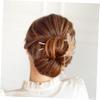 CALLARON U-Shaped Pearl Hairpin Tassel Elegant Hair Bun Maker Barrette for Women Stylish Hair Adornment for Updos and Buns view 2