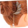 CALLARON U-Shaped Pearl Hairpin Tassel Elegant Hair Bun Maker Barrette for Women Stylish Hair Adornment for Updos and Buns view 3