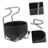 HAPINARY Stainless Steel Soap Bowl Holder Men Shaving Tool Razor Stand for Grooming view 4