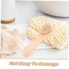 BAZEITFLOW 5pcs Face Cleansing Brush Face Scrubber Cleaning Tools Skin Care Tools Wooden Facial Brush for Women Face Wash Brush Supply Face Massage Brush Face Cleansing Tool Face Brush Hemu view 3