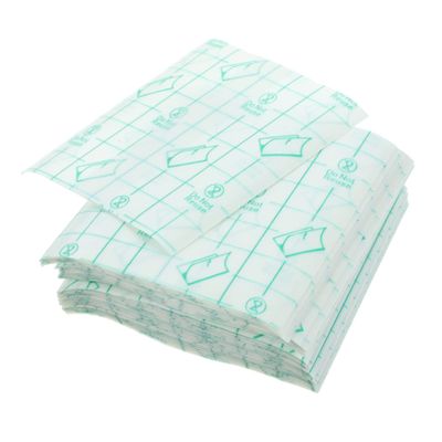 Beaupretty 100pcs Disposable Makeup Hand Trays Waterproof PU Film Mixing Trays for Liquid Foundation and Nail Art for Professionals and Makeup Enthusiasts Random Style
