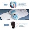 AKINA Large Make up Brush Comes With FREE TRAVEL CASE. Powder Brush Durable Kabuki Make up Brush. Flawless Powder Buffing. Perfect For Setting make up. Ultra Soft Bristles. (Ocean Mist) view 4