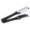 BRRNOO Double Sided Beard Straightening Comb Clamp Brush Professional Styling Tool for Smooth Grooming Black and White view 4