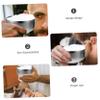 MUCKLILY Stainless Steel Shaving Bowl with Lid Durable and Practical Shaving Cream Soap Dish for Men for Home and Barber Shop Use Convenient for Easy Storage Silver view 4
