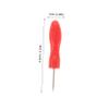 Beavorty 10pcs Eyelash Glue Piercing Needles Blocking Tips for Glue Bottle Salon Use Nozzle Piercing Tools view 2