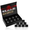 The Beard Struggle Balm Sampler Kit Set of 8 Warrior Glass Jars - Beard Balm for Men, Premium Gift Packaging - 8x 10g / 0.35 US. oz. view 1