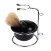Beaupretty Men S Razor Set Shaving Kit with Stand Bowl and Brush Grooming Set for Smooth Wet Shave Ideal Shaving Gifts for Men and Barbers view 2