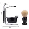 Beaupretty Men S Razor Set Shaving Kit with Stand Bowl and Brush Grooming Set for Smooth Wet Shave Ideal Shaving Gifts for Men and Barbers view 4