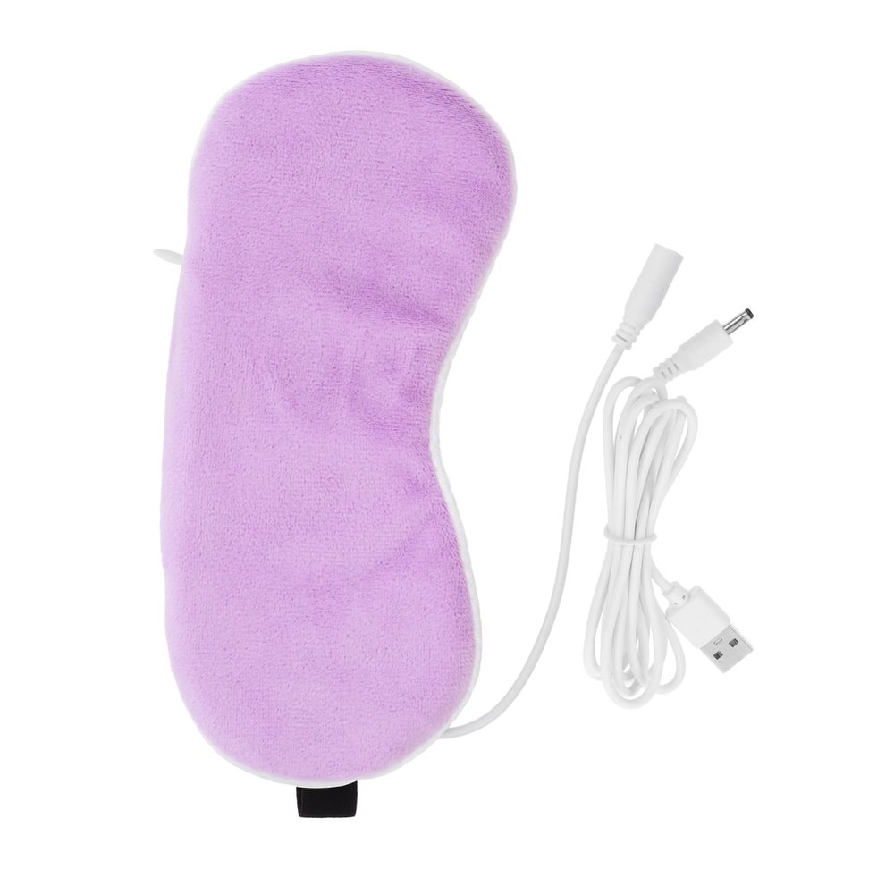 BEBEMOKO Contour USB Heated Eye Mask Warm Steam for Dry Eyes Night Sleep Mask Heat Cooling Function for Women Boys and Girls