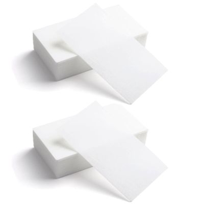 100 pcs Perm Papers for Hair, Disposable Thickened End Papers for Hair Perm, High-Temperature Resistant Perm End Paper for Professional Hair Salon Home Use- White