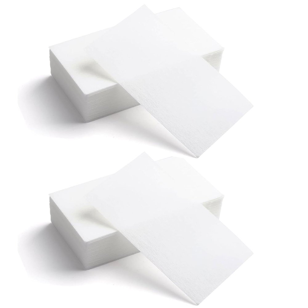 100 pcs Perm Papers for Hair, Disposable Thickened End Papers for Hair Perm, High-Temperature Resistant Perm End Paper for Professional Hair Salon Home Use- White