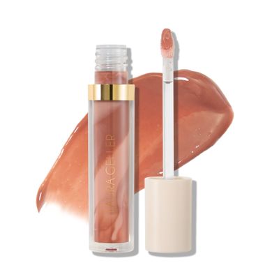 LAURA GELLER NEW YORK Italian Marble Glossy Lip Tint - Moisturizing Lip Gloss - Enriched with Shea, Mango and Cocoa Butters (01 Brunch Mimosa)