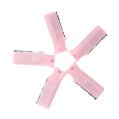 Outanaya 5pcs Replacement Eyebrow Trimmer Blades for Precise Hair Removal Facial Hair Shaver Accessories Portable Eyebrow Grooming Tool for Women Convenient Multipack