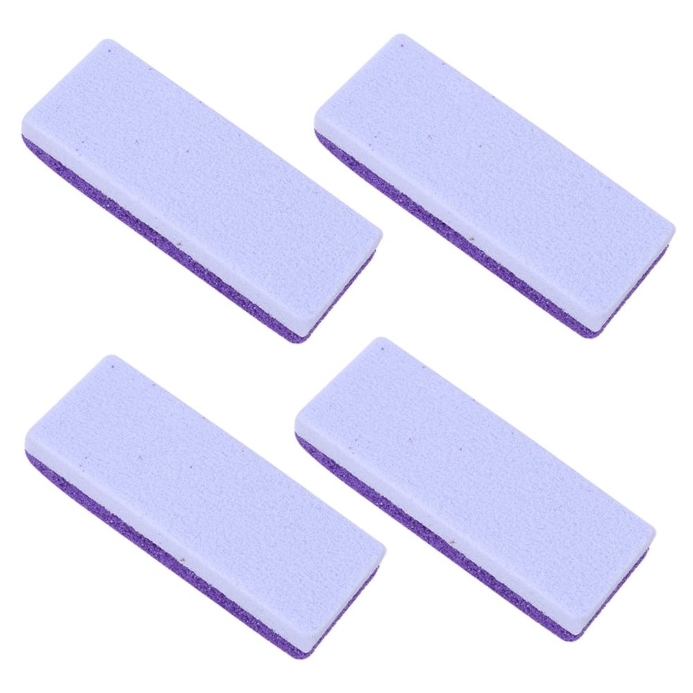 BATHVEVE 4pcs Professional Foot Pedicure Stone Ergonomic Dead Skin Remover Tool for Softening Calluses and Hard Skin Portable Pumice Stone for Smooth Feet and Heels