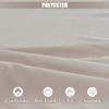 Black,70x190cm(S),LDLCYCN Massage Table Bed Cover with Skirt Lash Bed Skirt with Face Hole Massage Table Fitted Sheet with Elastic Band Spa Bed Cover Square Round Head Machine Washable view 2
