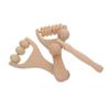 Beavorty 3pcs Wooden Face Roller Massager Portable Skin Care Tool for Neck Face Shoulders Easy Rolling Motion Durable Wood Construction Essential Facial Massage Tools view 1