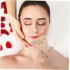 Beavorty 3pcs Wooden Face Roller Massager Portable Skin Care Tool for Neck Face Shoulders Easy Rolling Motion Durable Wood Construction Essential Facial Massage Tools view 4