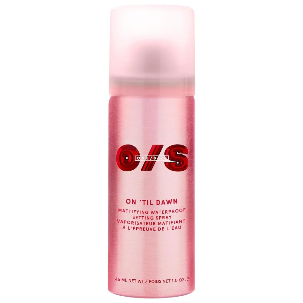 ONE/SIZE.by.Patrick.Starrr On 'Til Dawn Mattifying Waterproof Setting Spray Travel(1 oz/ 46 mL), Clear