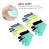 AUTSUPPL 12Pcs Exfoliating Shower Gloves Polyester Bathing Scrubber for Deep Cleansing Body Care Revitalize Skin Promote Circulation Daily Use Gloves view 3