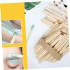 DEARMAMY 150pcs Hair Removal Sticks Wooden Spatula for Waxing Hair Removal Tool for Body Hands Feet view 3