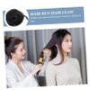 BAZEITFLOW Fake Bun Hairpiece with Claw Clip Easy to Use Curly Hair Bun Extensions for Effortless Updos Volume Style for Brides Special Occasions view 2