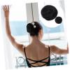 BAZEITFLOW Fake Bun Hairpiece with Claw Clip Easy to Use Curly Hair Bun Extensions for Effortless Updos Volume Style for Brides Special Occasions view 4